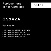 OS Toner für HP (Q5942A) schwarz